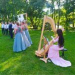 Harfa podczas ceremonii ślubnej